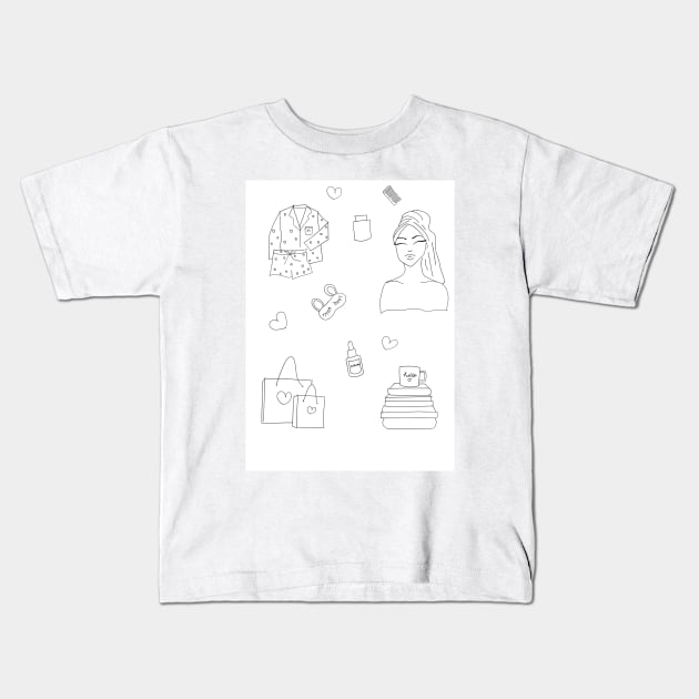 Colour me Kids T-Shirt by meghaillustration